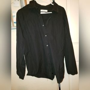 Calvin Klein men's slim fit XL long sleeve black button down.